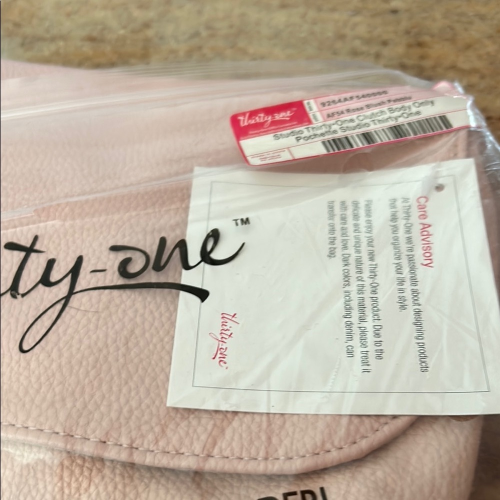 Thirty-One Blush Pink Shoulder Bag